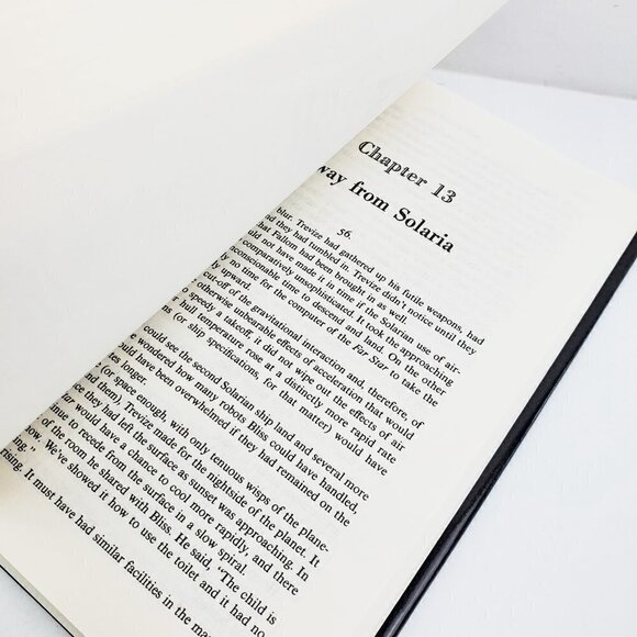 Isaac Asimov Foundation and Earth Book Vintage 1986 Book Club Hardcover Unread - Picture 7 of 13